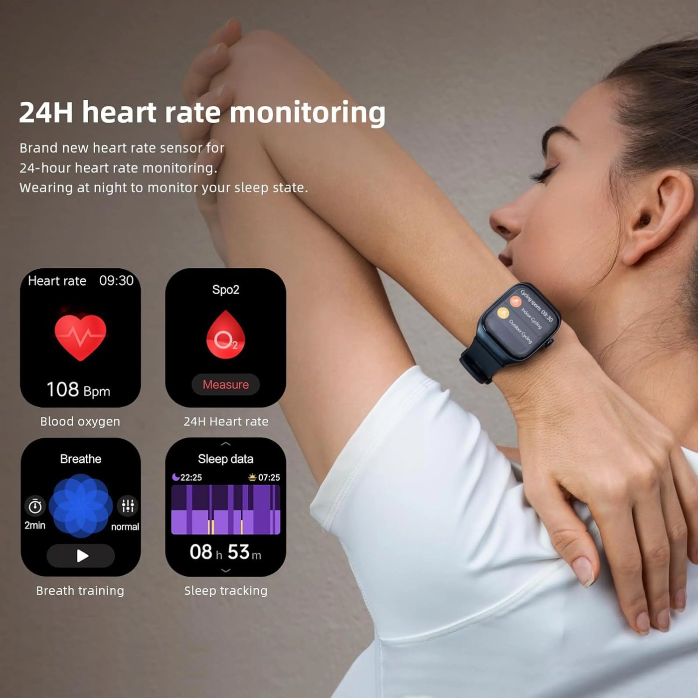 Mibro Watch T2 smartklokke Gull