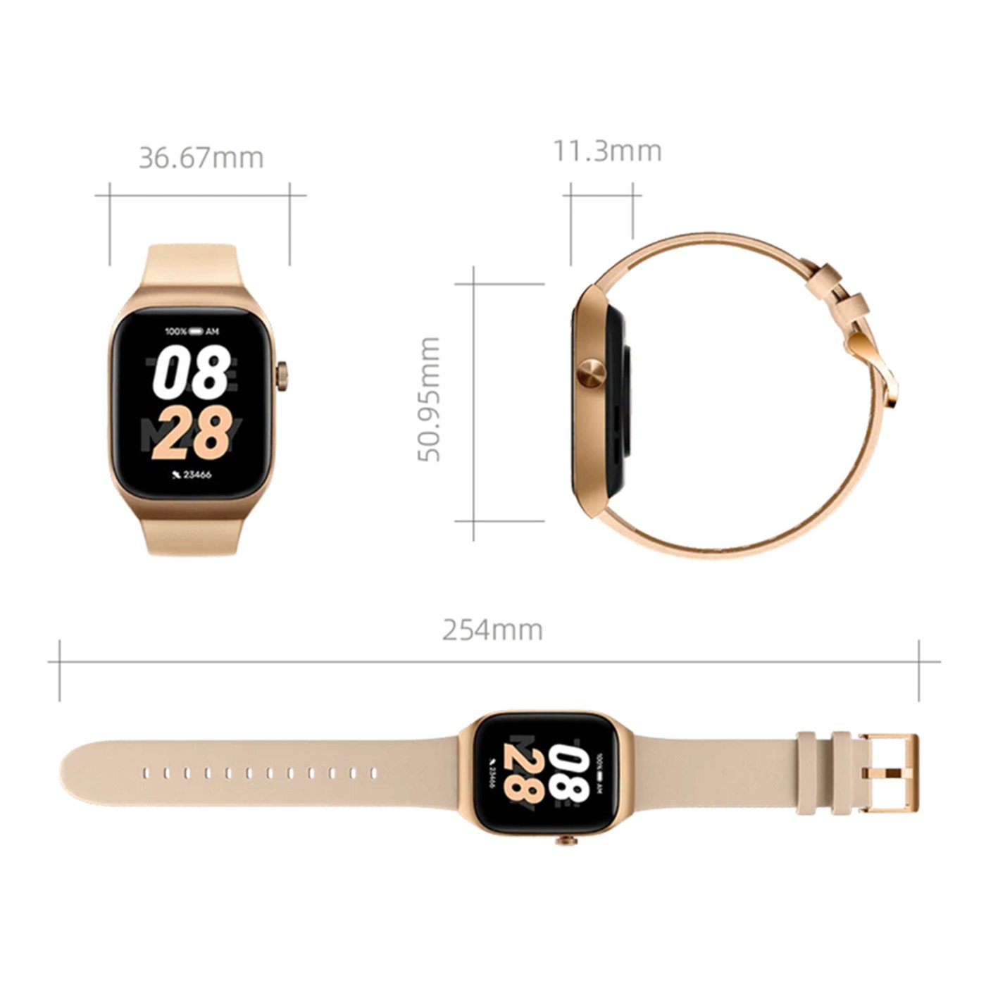 Mibro Watch T2 smartklocka Guld