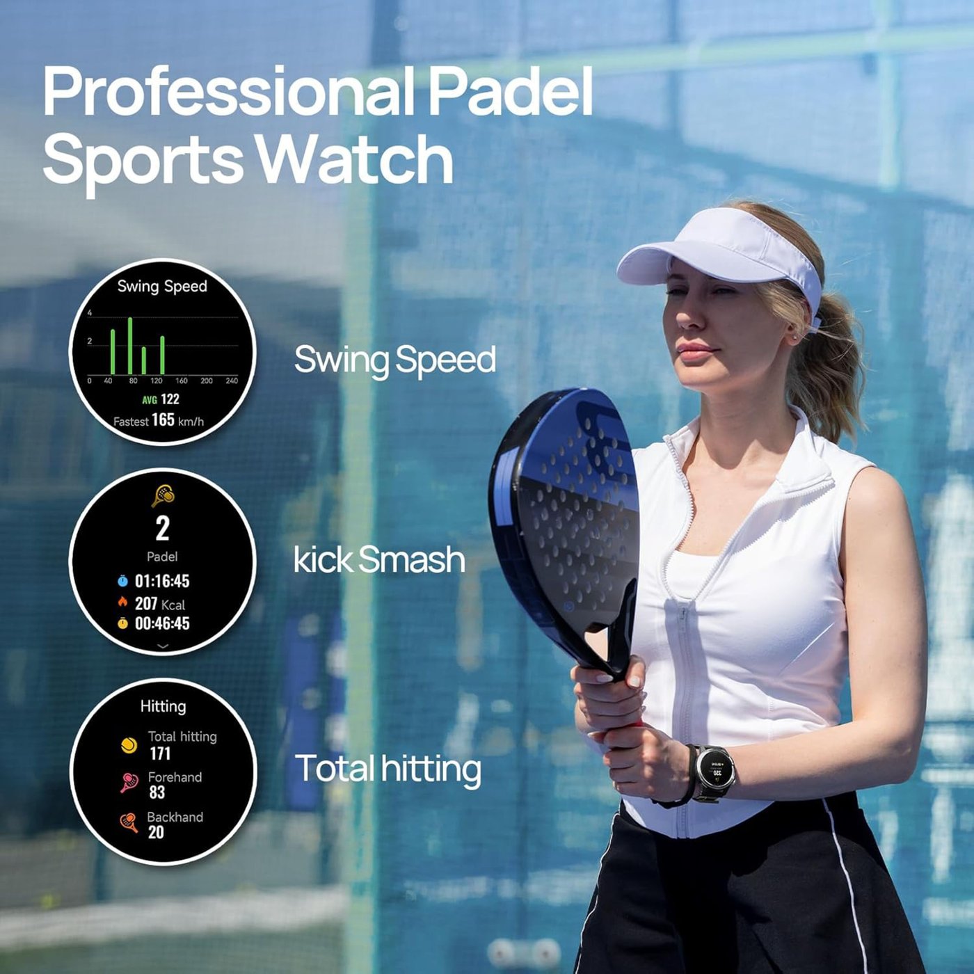 Mibro GS Active2 smartklocka Mörkgrå