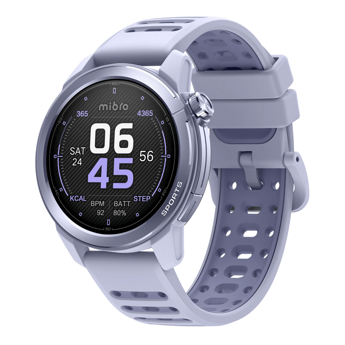 Mibro GS Active2 smartklokke Lilla