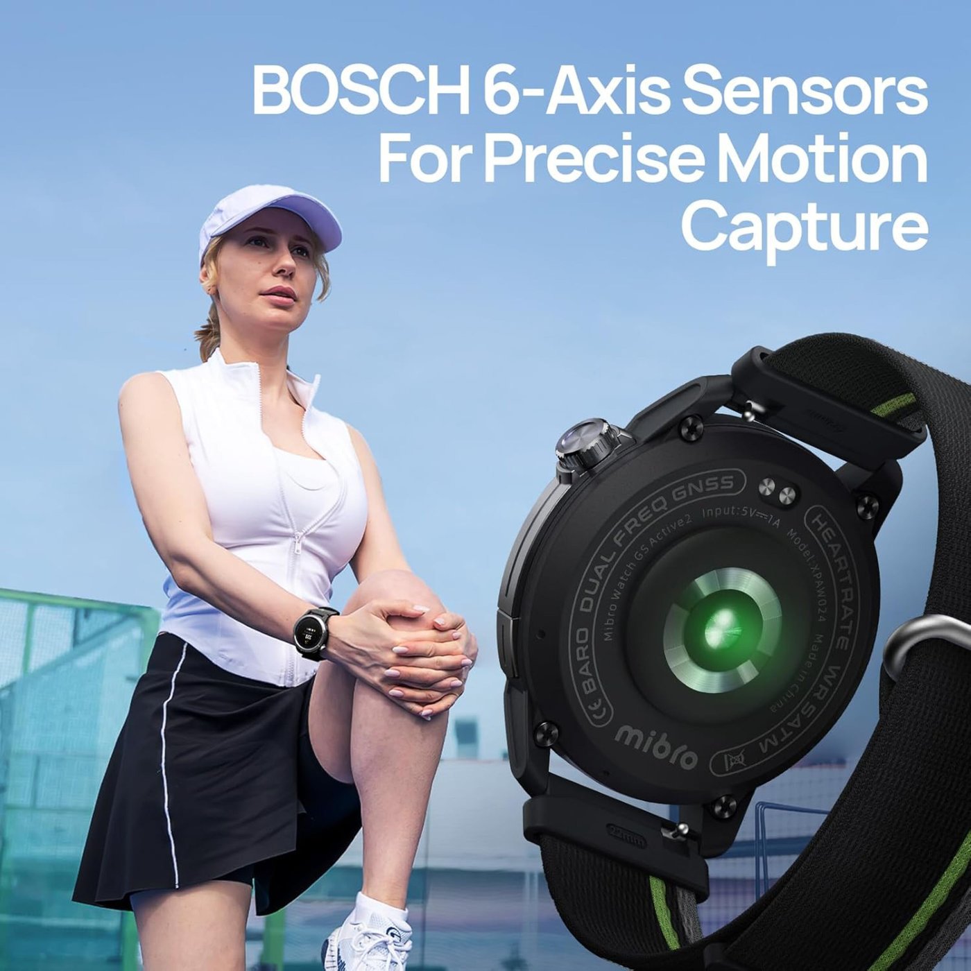 Mibro GS Active2 smartklocka Lila