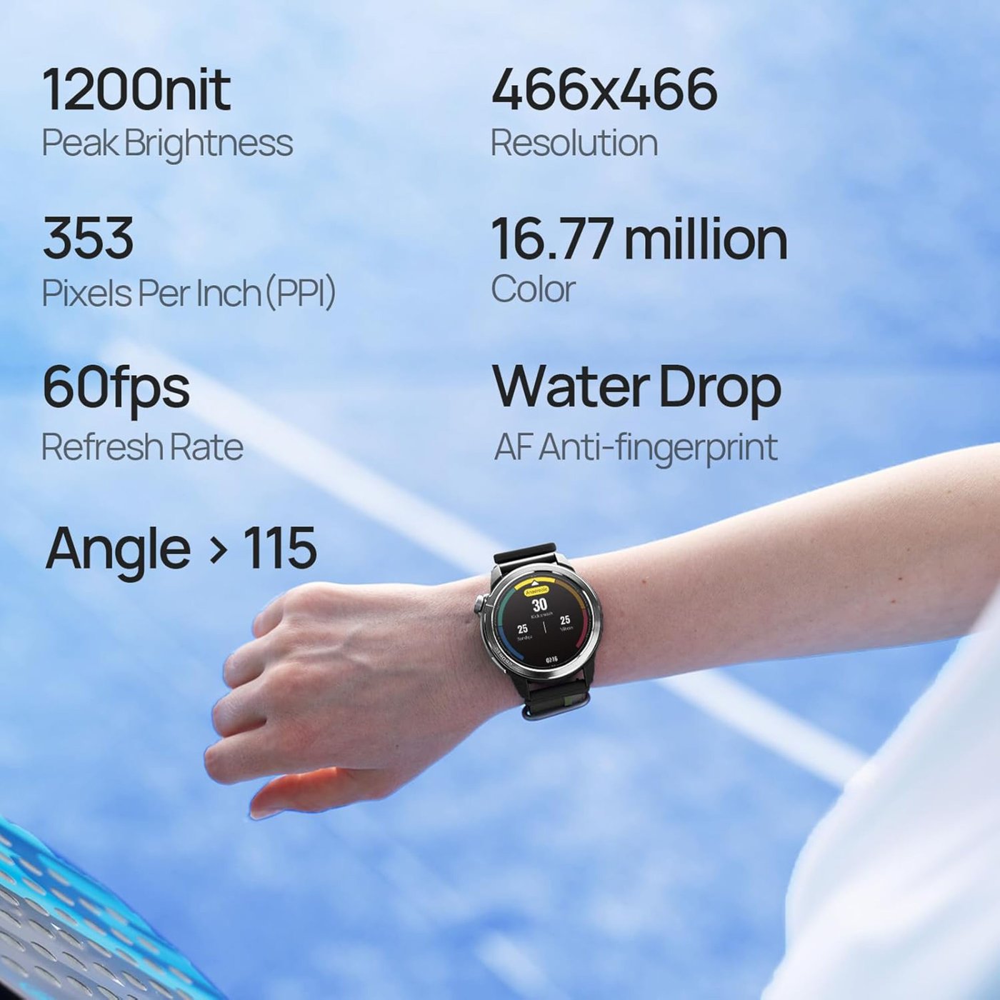 Mibro GS Active2 smartklocka Lila