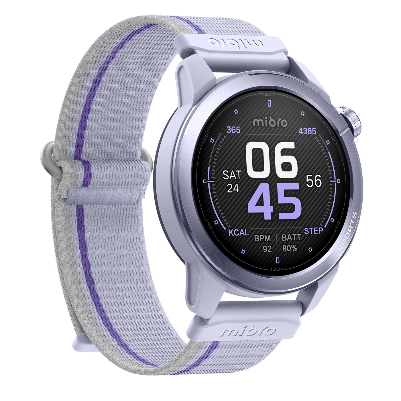 Mibro GS Active2 smartklocka Lila