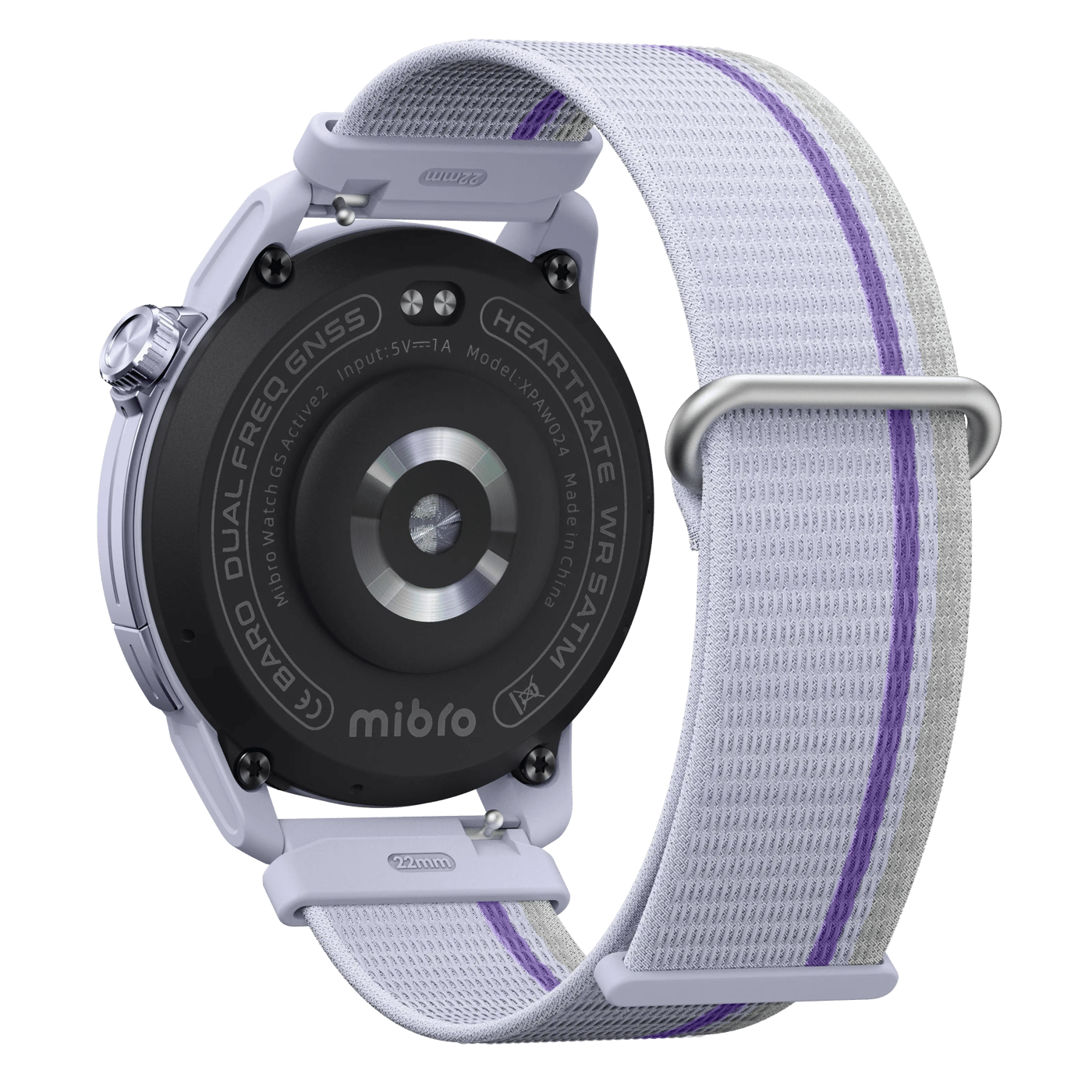 Mibro GS Active2 smartklokke Lilla