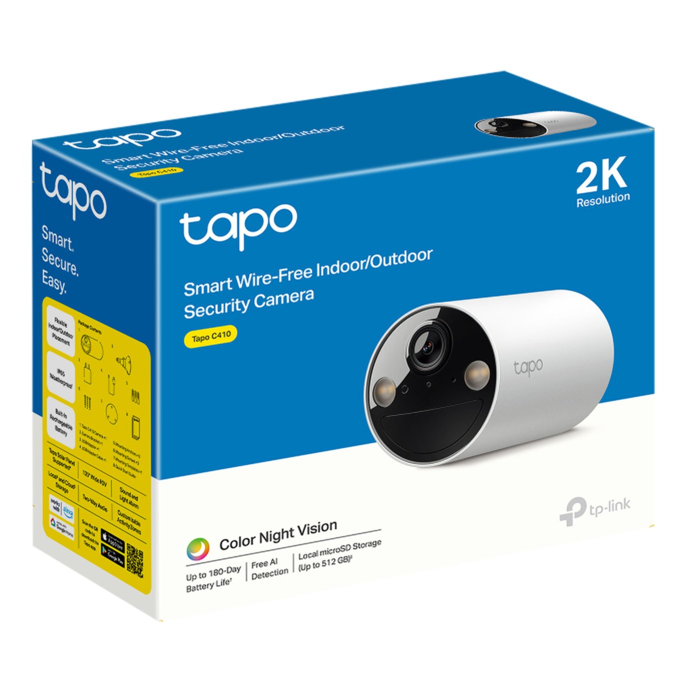 TP-link Tapo C410 Batteridrevet kamera