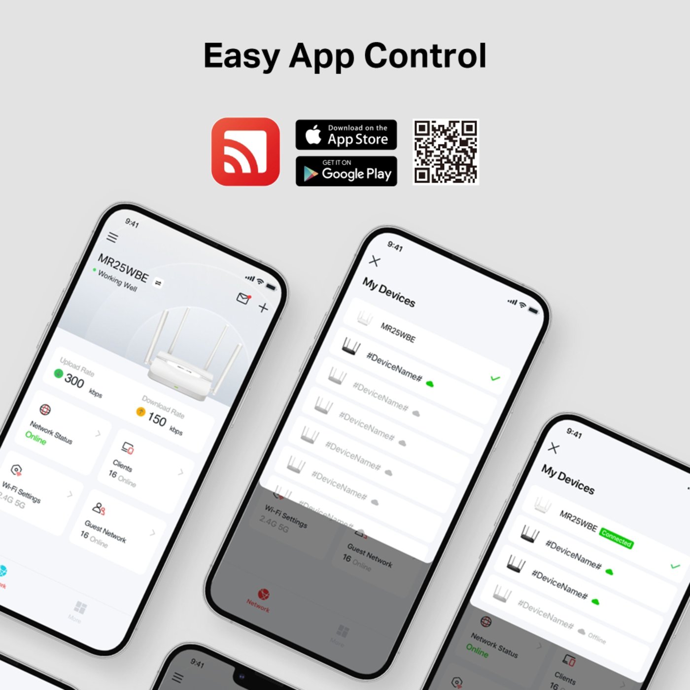 Mercusys MR25WBE Dual Band BE3600 Wifi 7-router