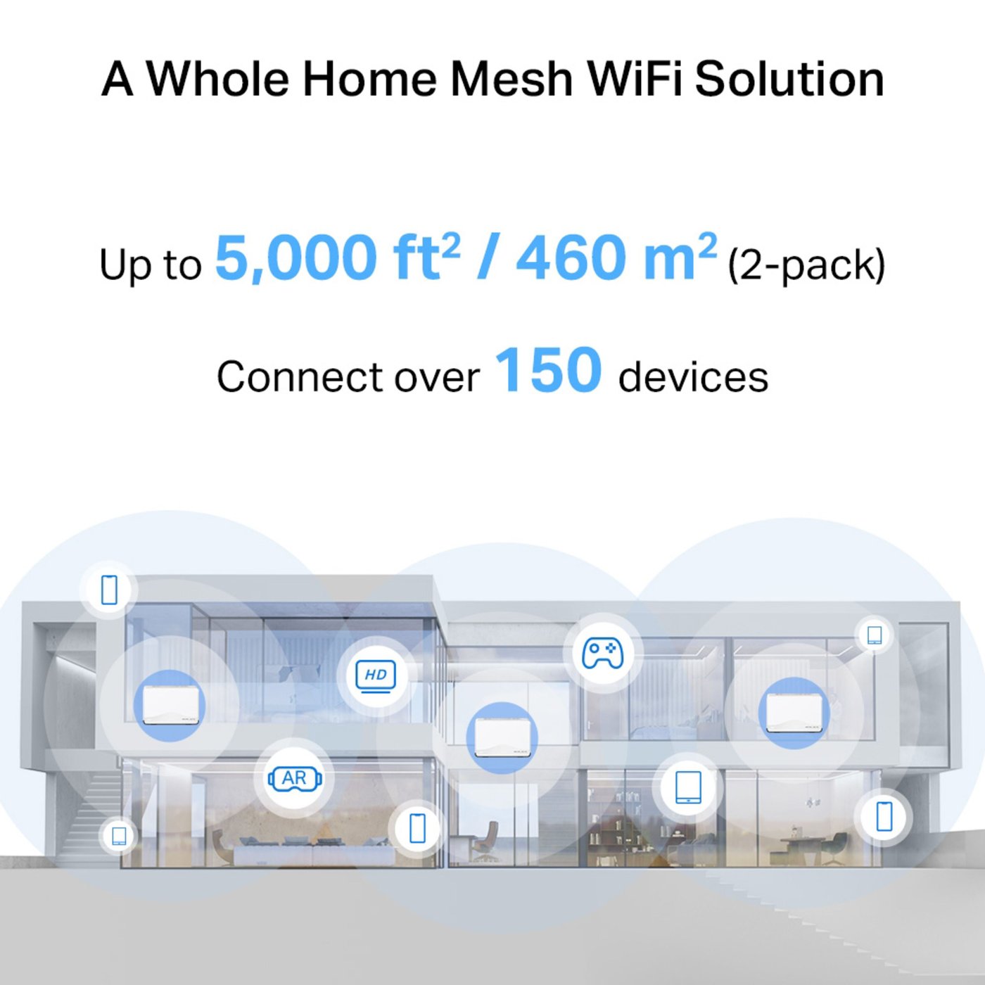 Mercusys Halo H27BE Mesh Wi-Fi 7 2-pack