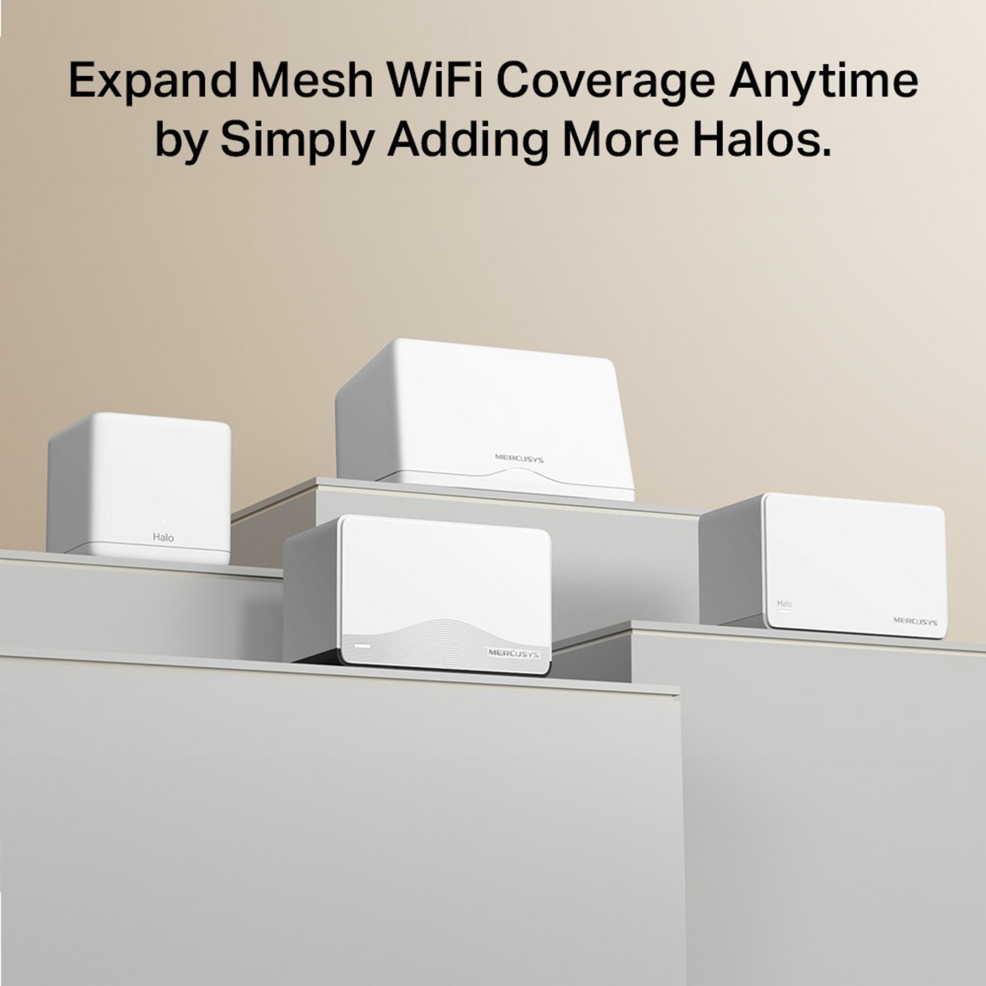 Mercusys Halo H27BE Mesh Wi-Fi 7 2-pack