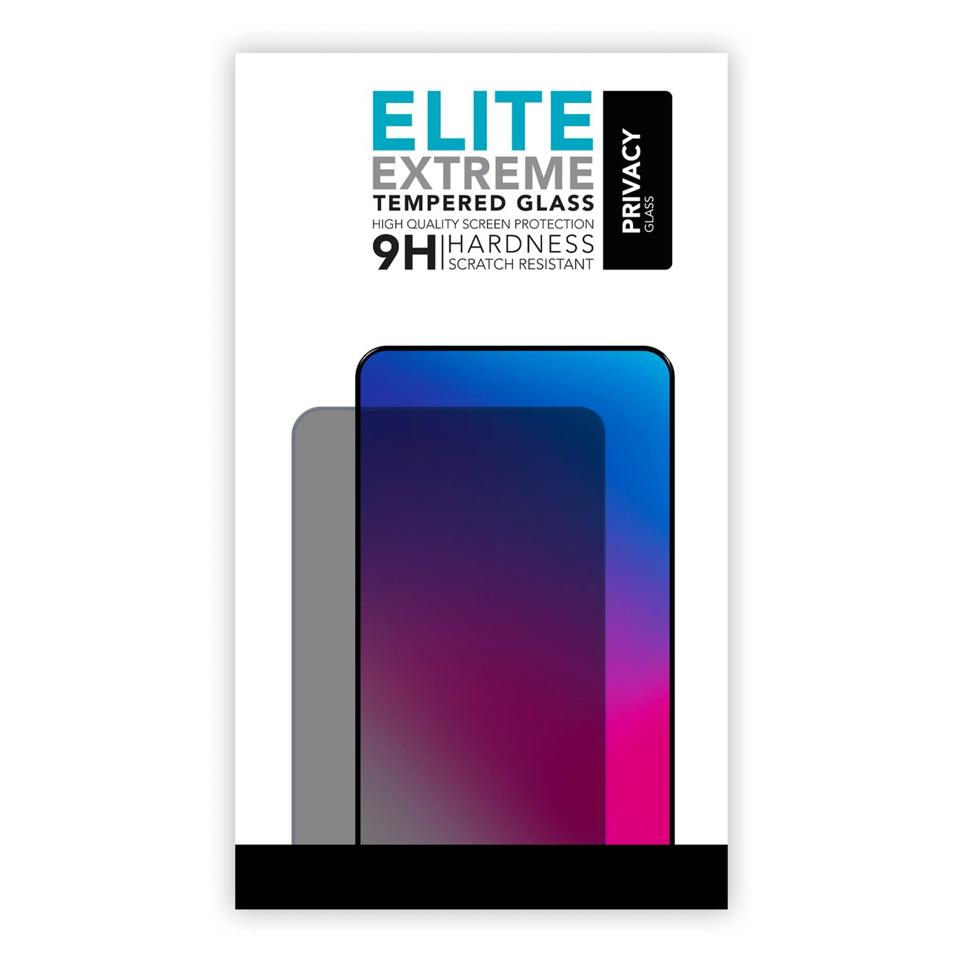 Linocell Elite Extreme Privacy Glass Skjermbeskytter for iPhone 16 Pro Max