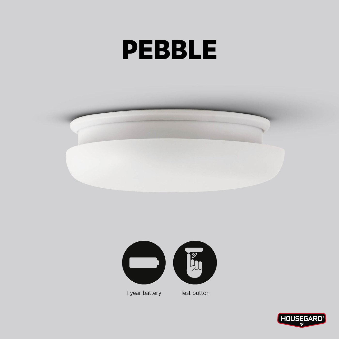 Housegard Pebble brandvarnare