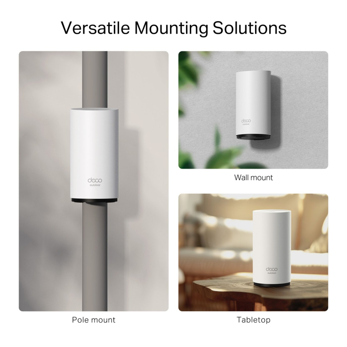 TP-link Deco BE25 Outdoor Mesh Wi-Fi 7-ruter BE3600