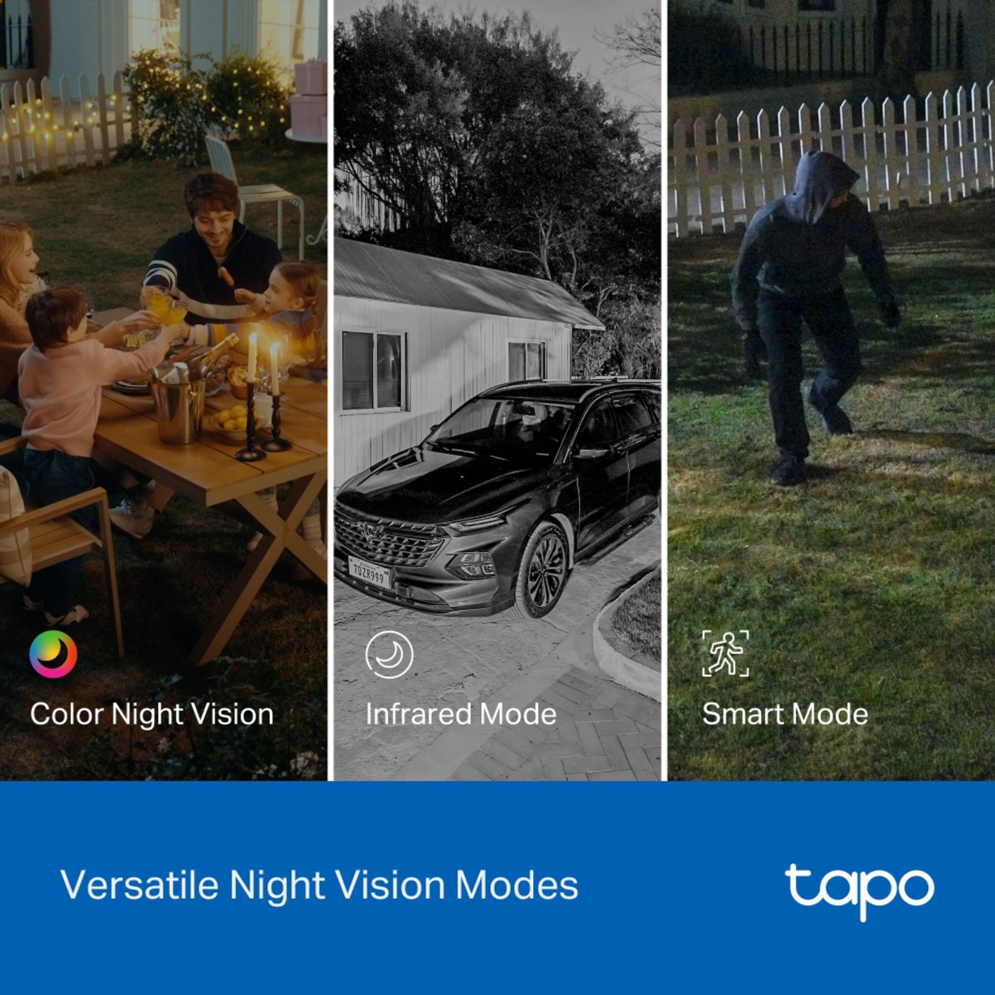 TP-link Tapo C246D Trådløst 2K QHD-overvåkingskamera