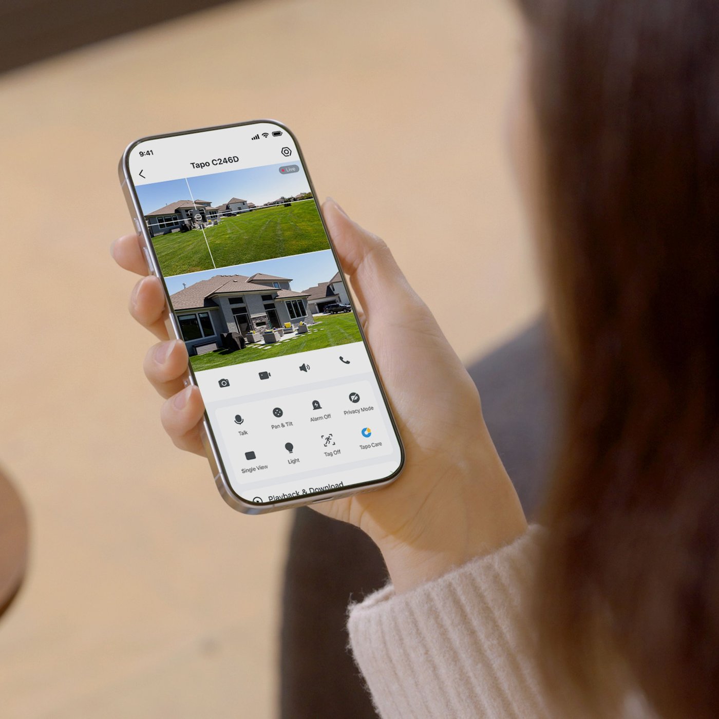 TP-link Tapo C246D Trådløst 2K QHD-overvåkingskamera