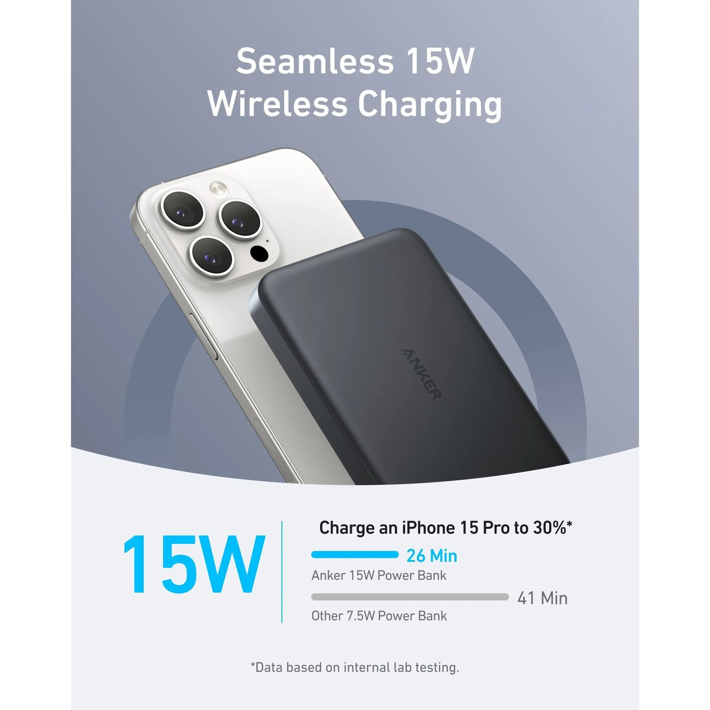 Anker MagGo Powerbank Slim 10000mah Qi2