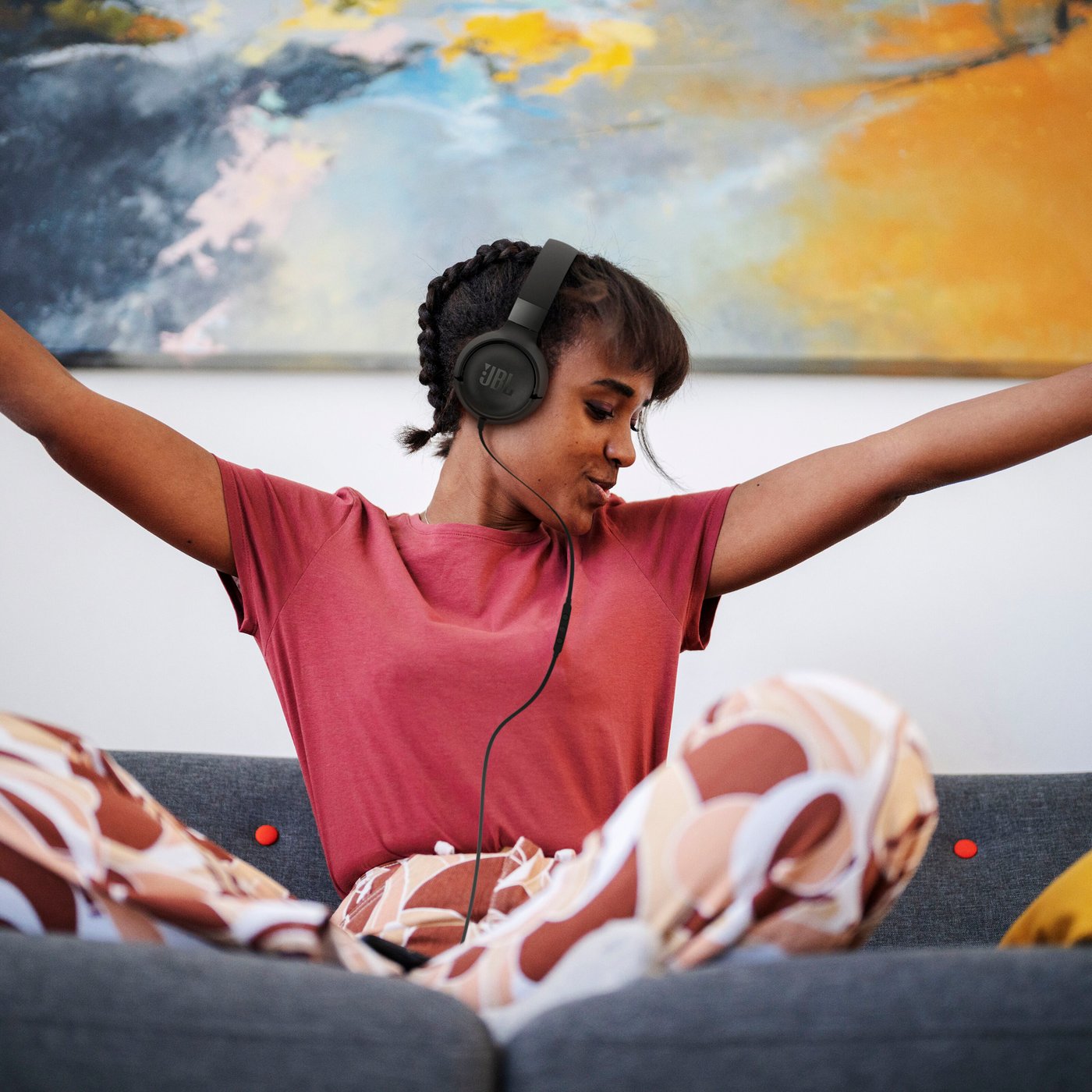 JBL Tune 520C On-Ear Hörlurar med USB-C