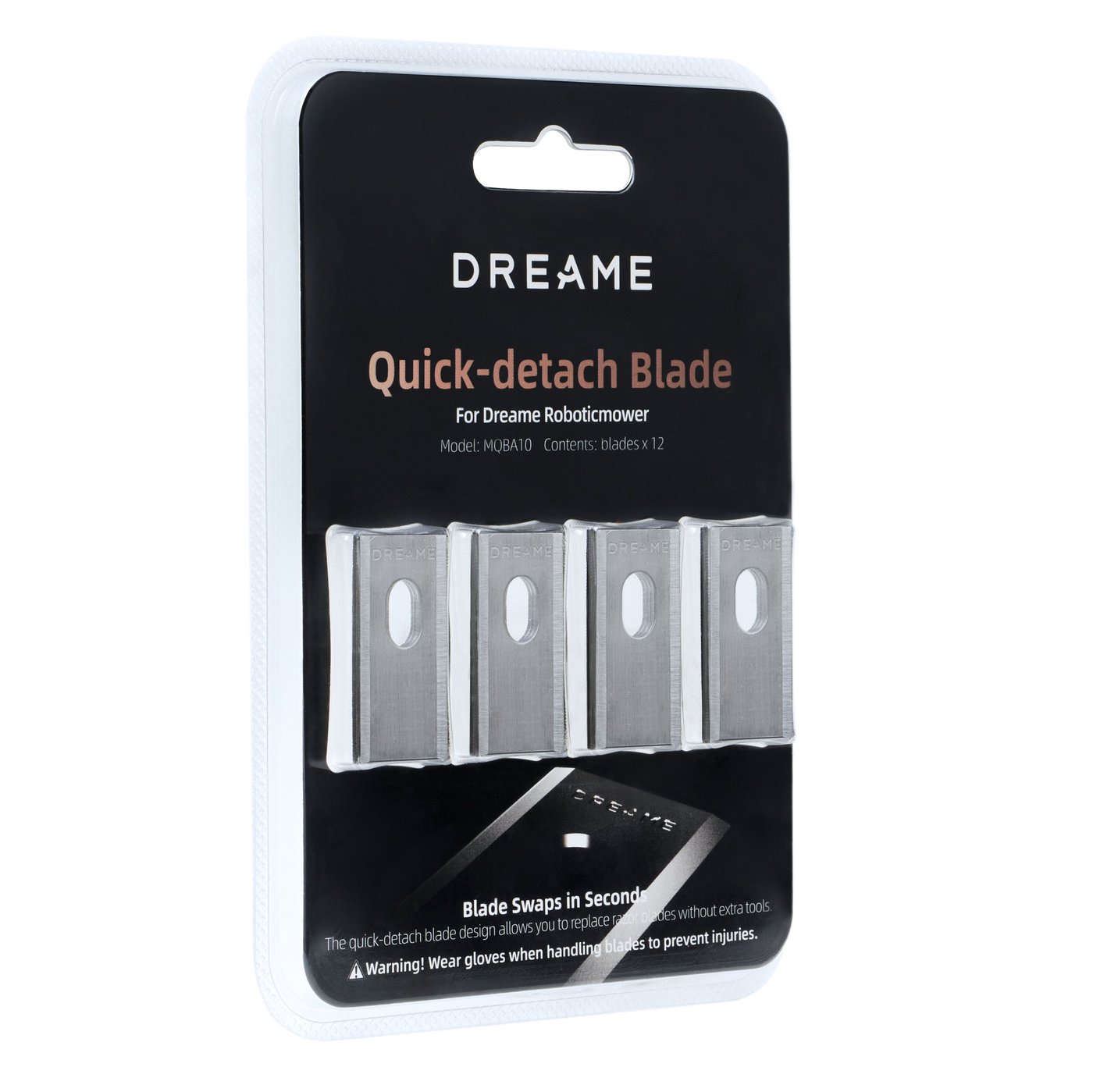 Dreame Reservekniver for robotgressklippere A1/A2, 12-pakk