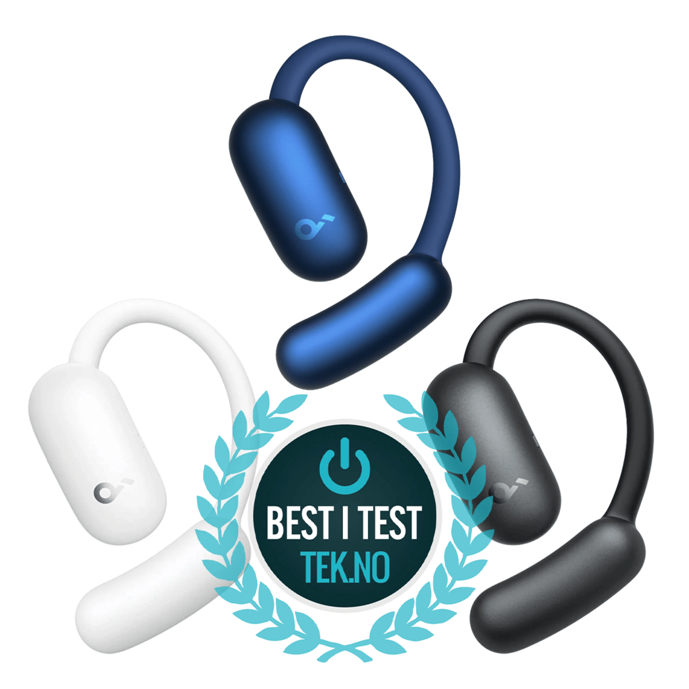 Soundcore AeroFit 2 Open-Ear-hodetelefoner Svart