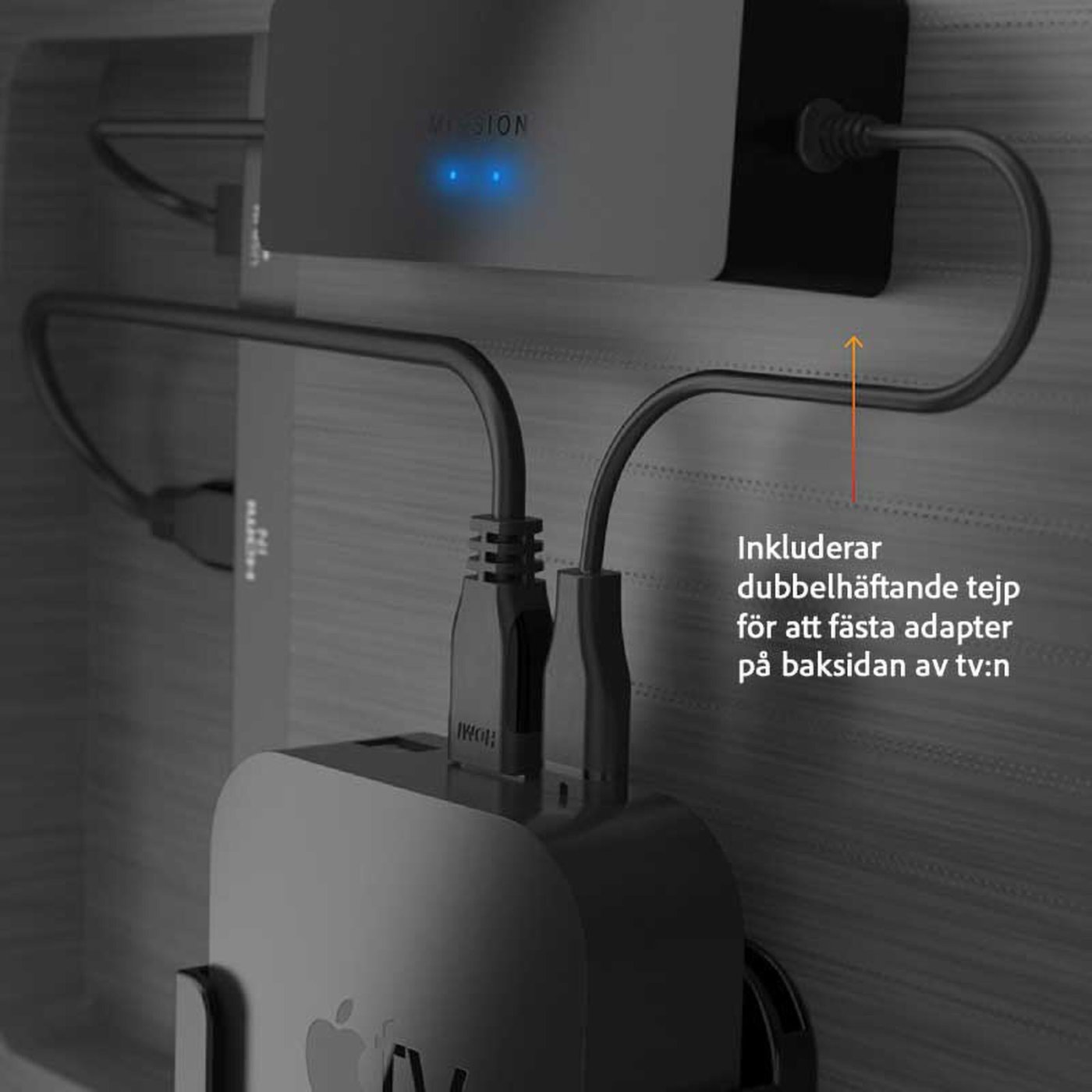 Apple TV Strömadapter USB