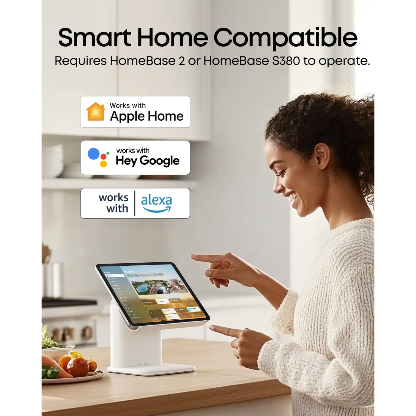 Eufy EufyCam E40 4-kamera kit med HomeBase S380