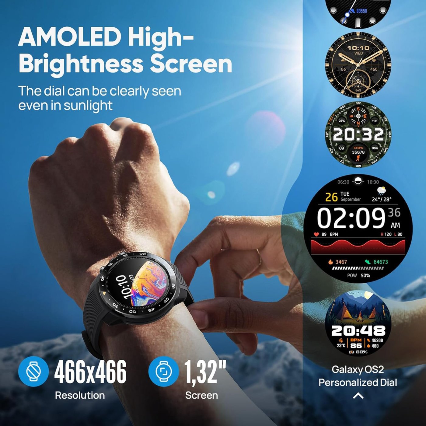 Mibro GS Explorer S Ceramic sportklocka