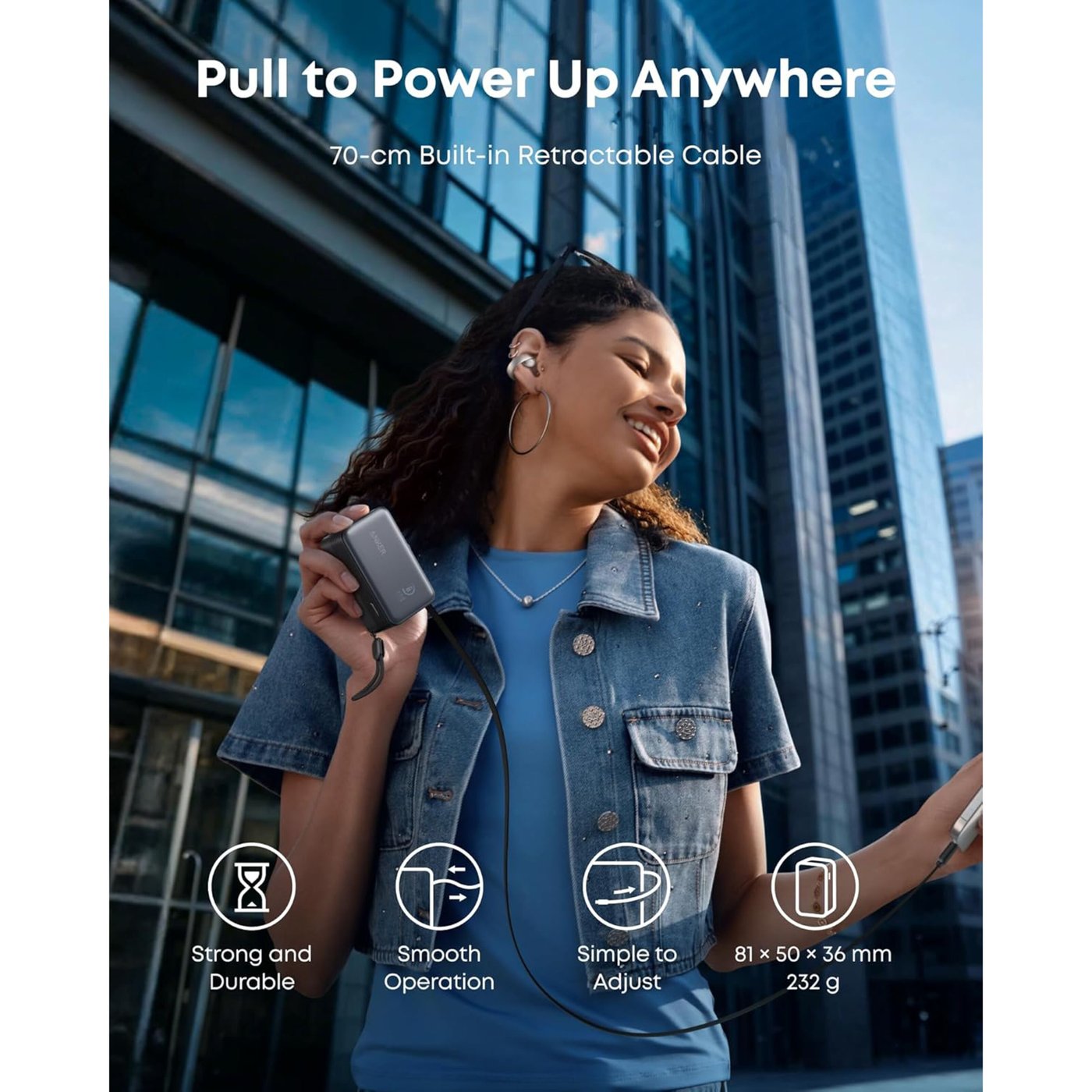 Anker Anker Nano Powerbank 10 000 mAh 45 W Svart