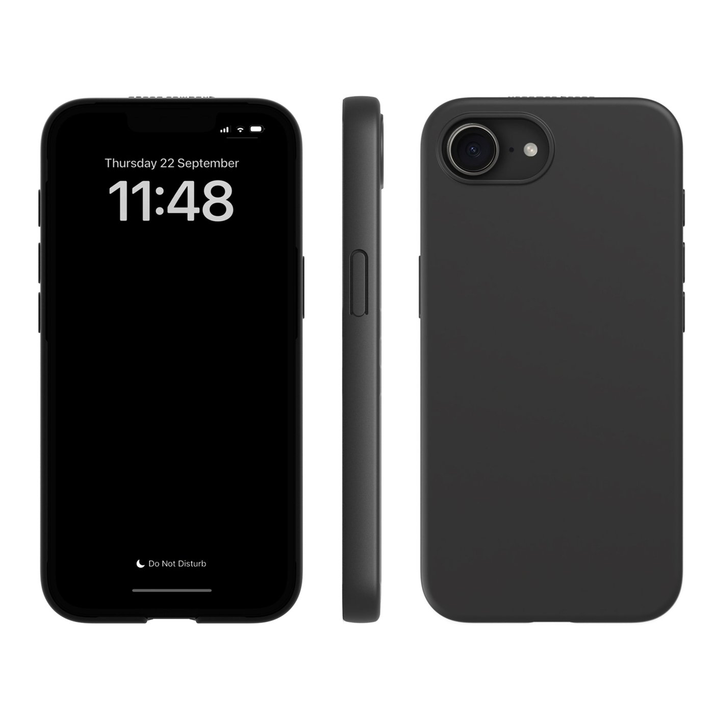 agood company Växtbaserat mobilskal iPhone 16e Svart