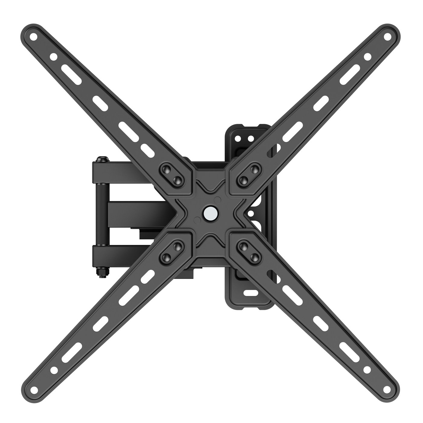 Luxorparts 3-ledat väggfäste för skärm 13" till 55"