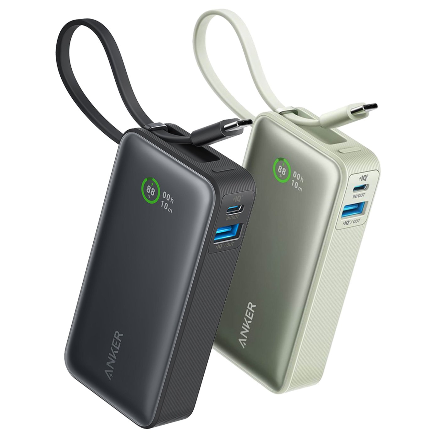 Anker Nano powerbank 30 W 10000 mAh Svart