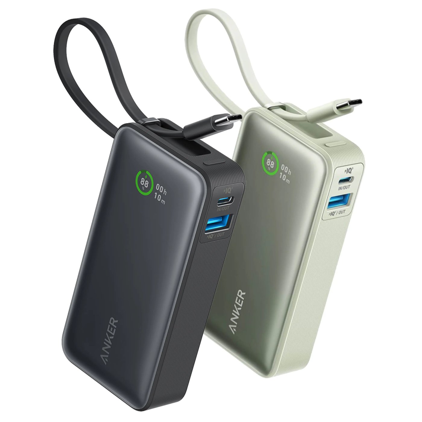 Anker Nano powerbank 30 W 10000 mAh Grønn