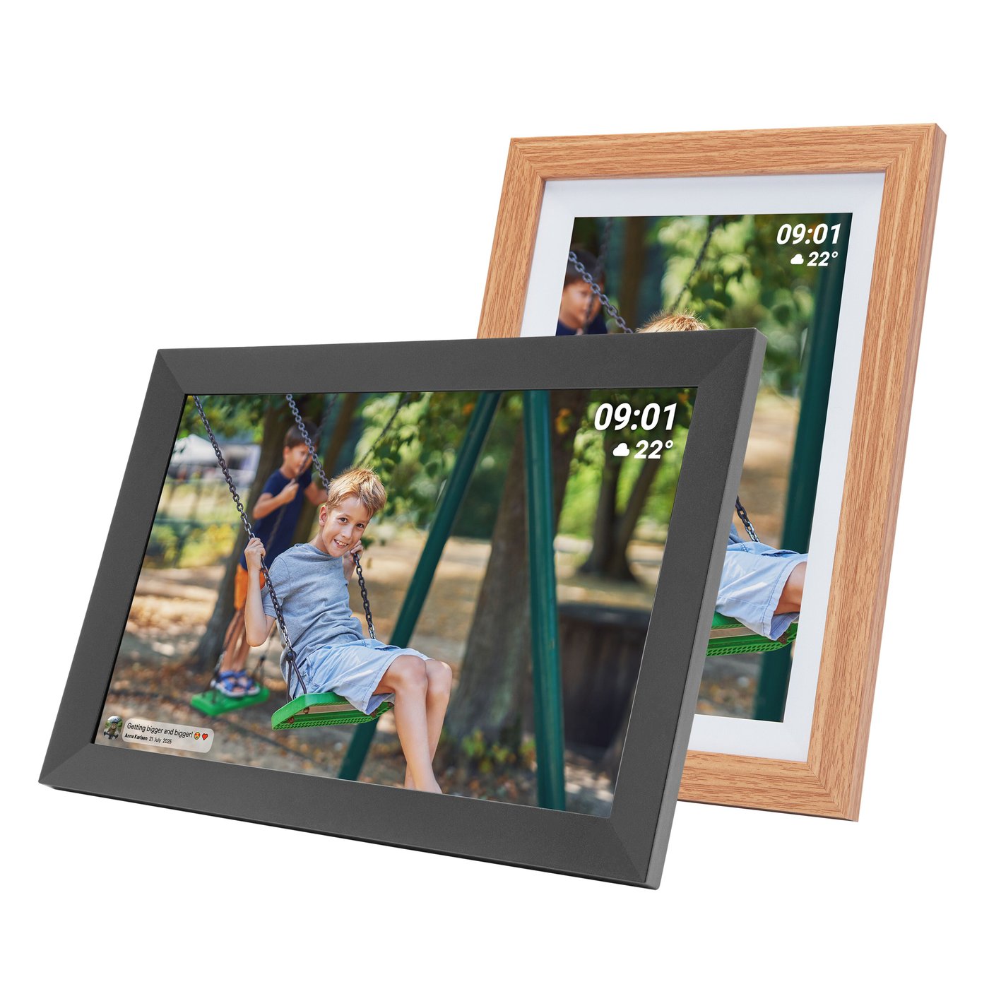 Digital Frameo fotoram 10,1” med wifi Eklaminat