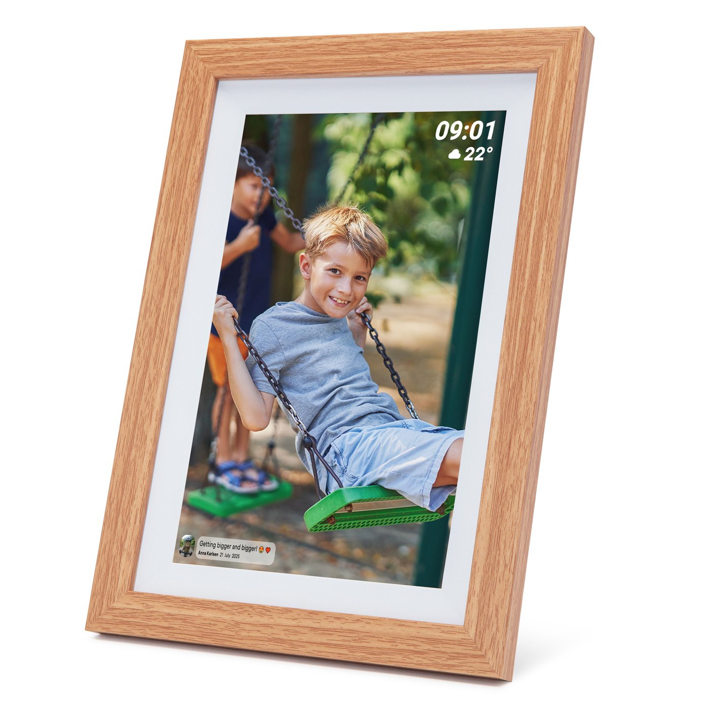 Digital Frameo fotoram 10,1” med wifi Eklaminat