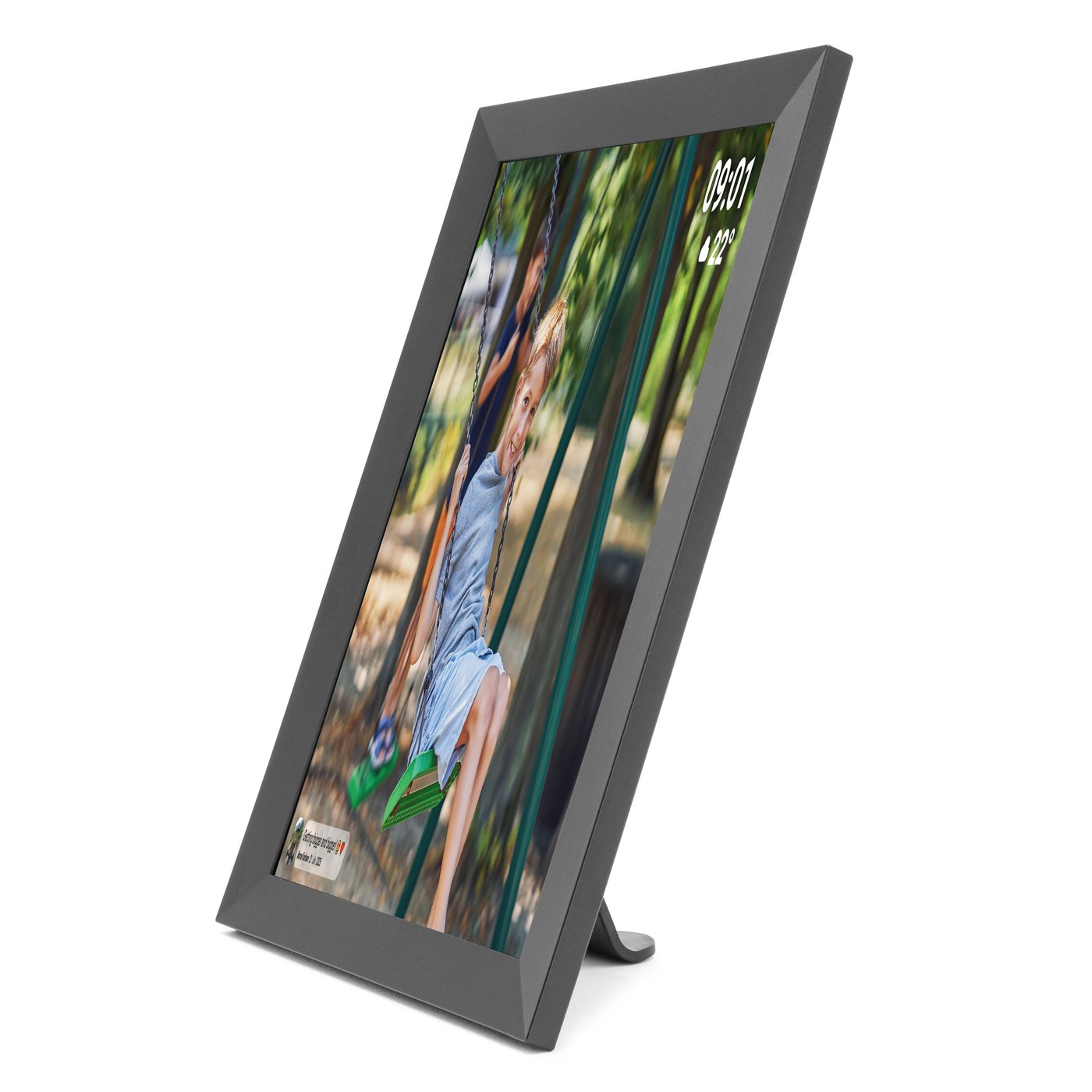 Digital Frameo fotoram 10,1” med wifi Svart