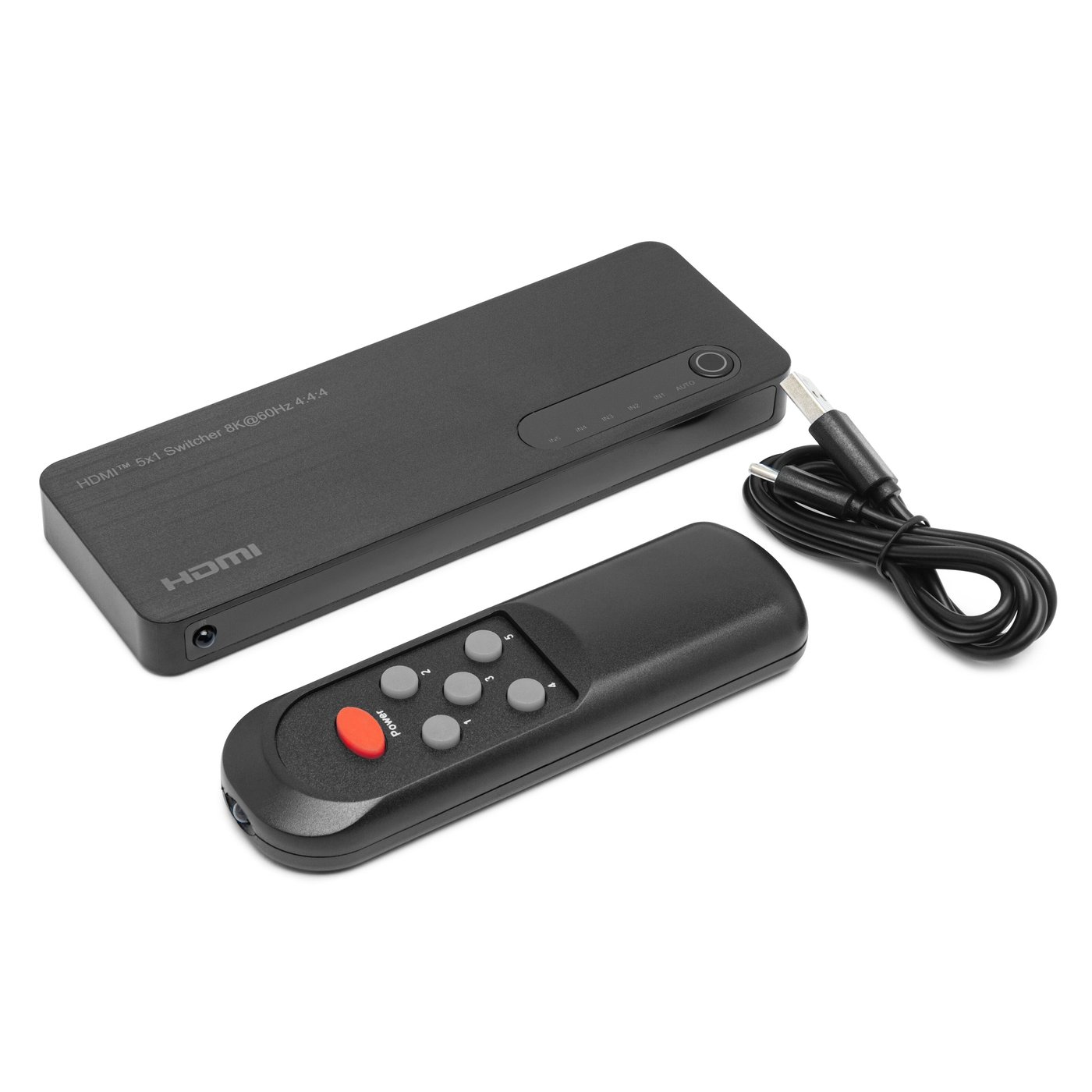 Luxorparts Automatisk HDMI-switch 8K 5-vägs