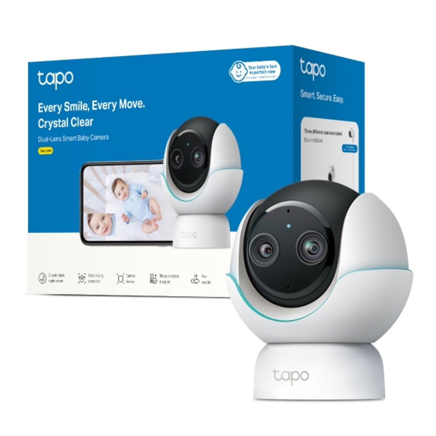 TP-link Tapo C840 Babymonitor med Wi-Fi