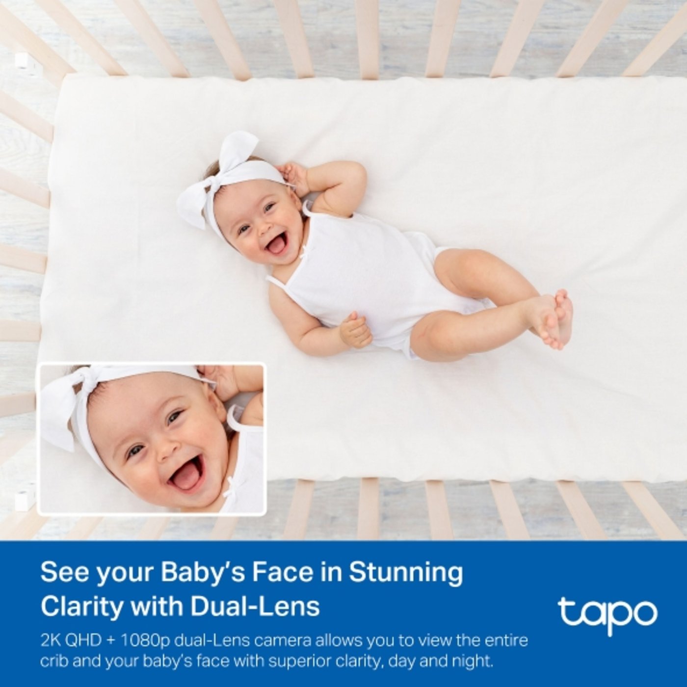 TP-link Tapo C840 Babymonitor med Wi-Fi