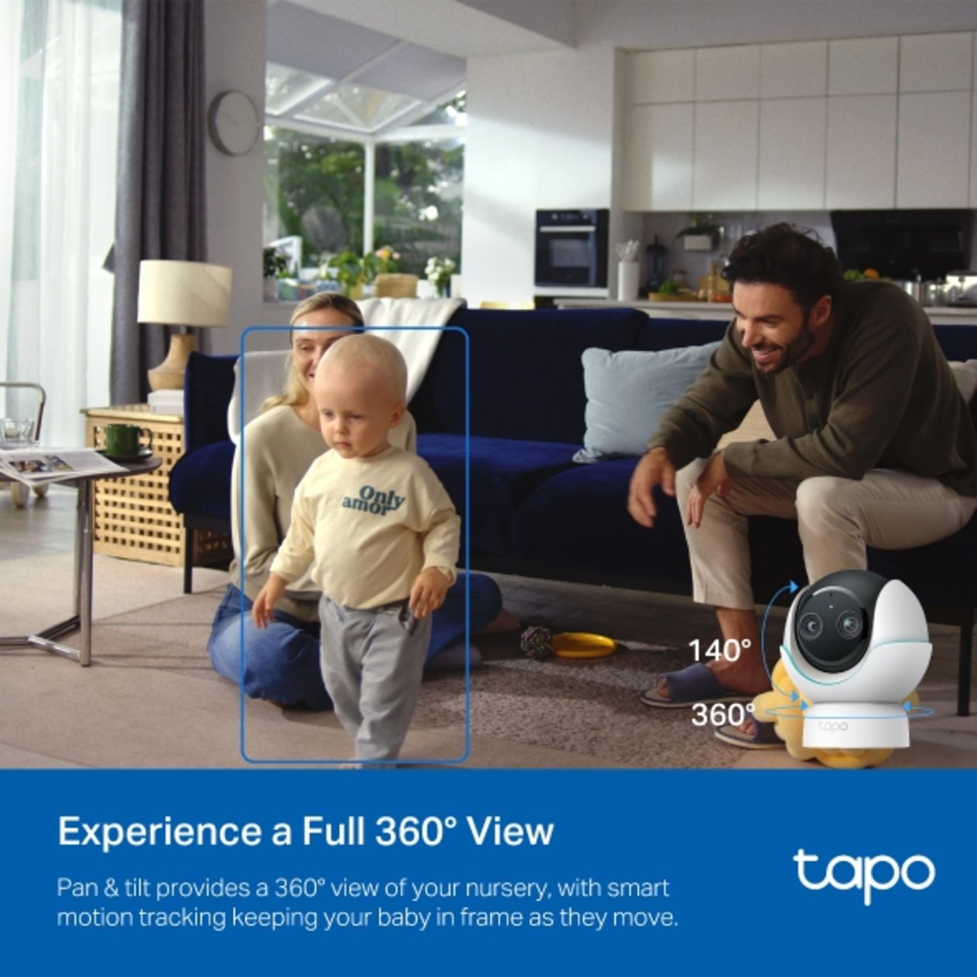 TP-link Tapo C840 Babymonitor med Wi-Fi