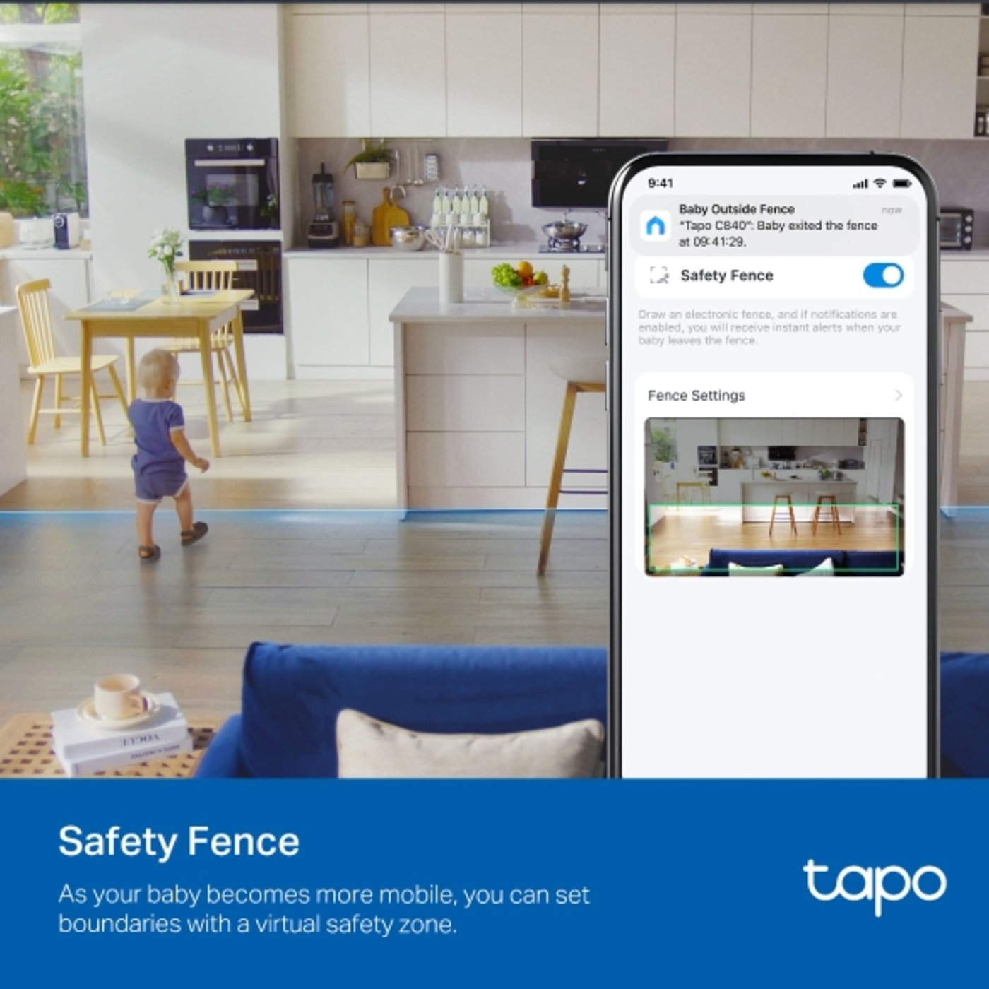 TP-link Tapo C840 Babymonitor med Wi-Fi