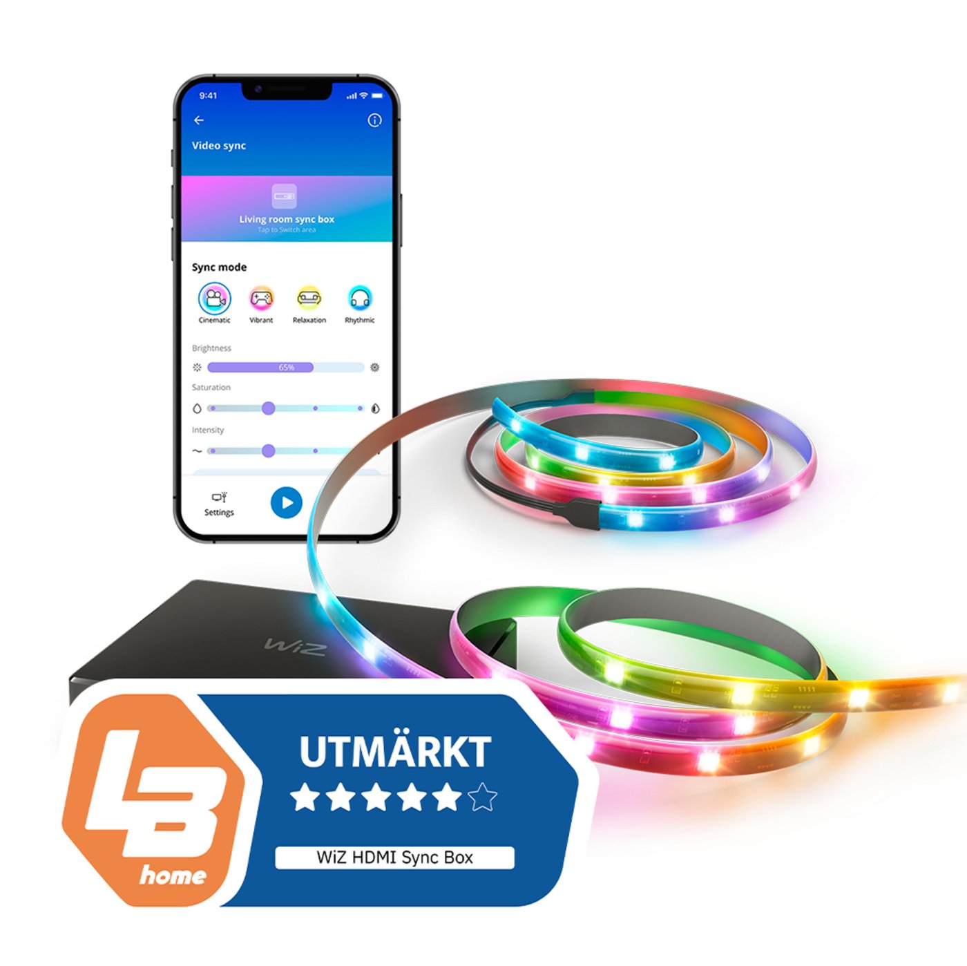 WiZ Sync box starter kit 55"-65"