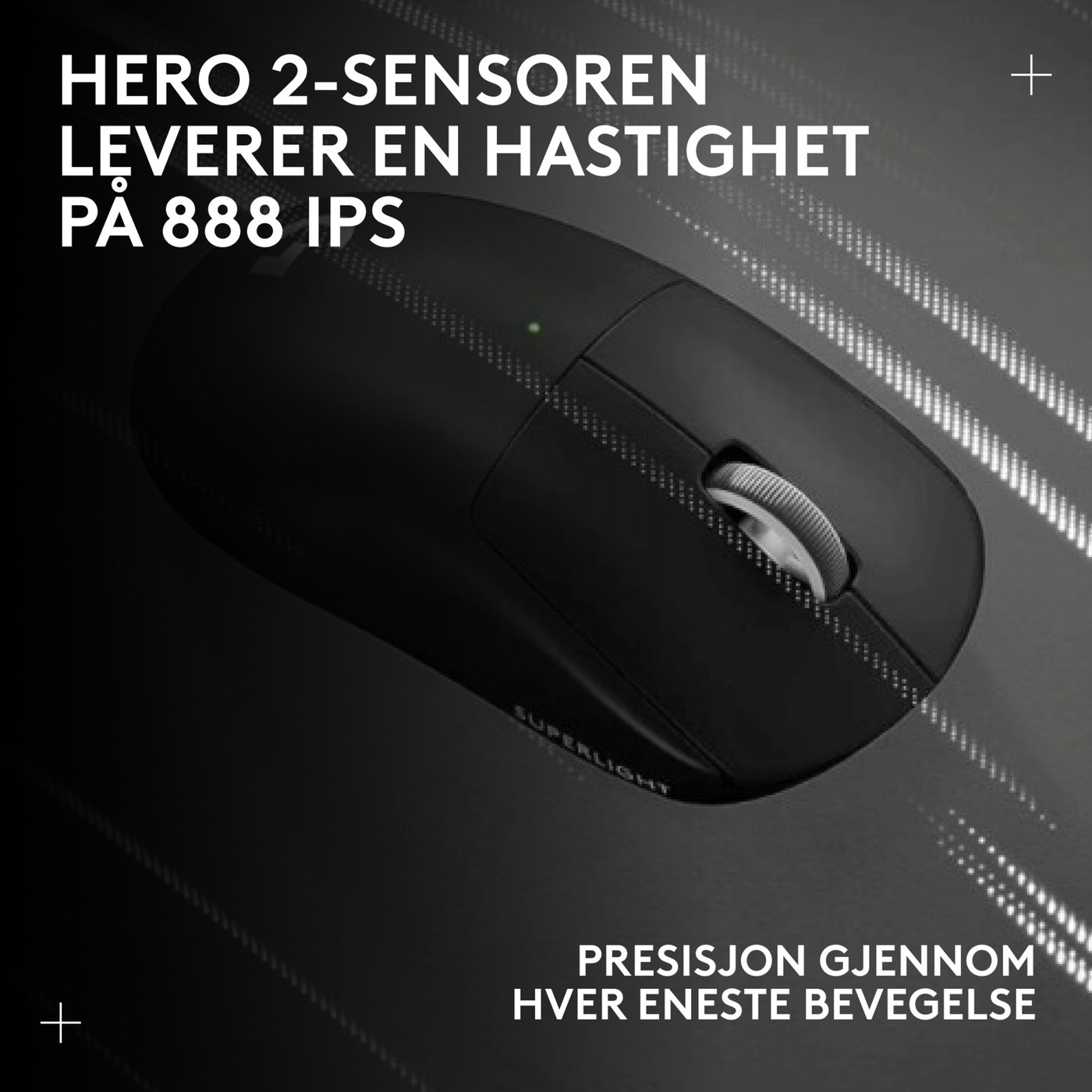 Logitech G Pro X Superlight 2 Trådløs mus