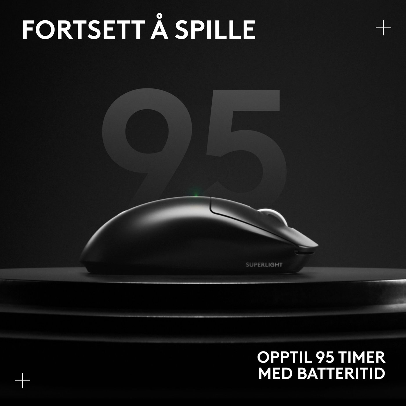 Logitech G Pro X Superlight 2 Trådløs mus