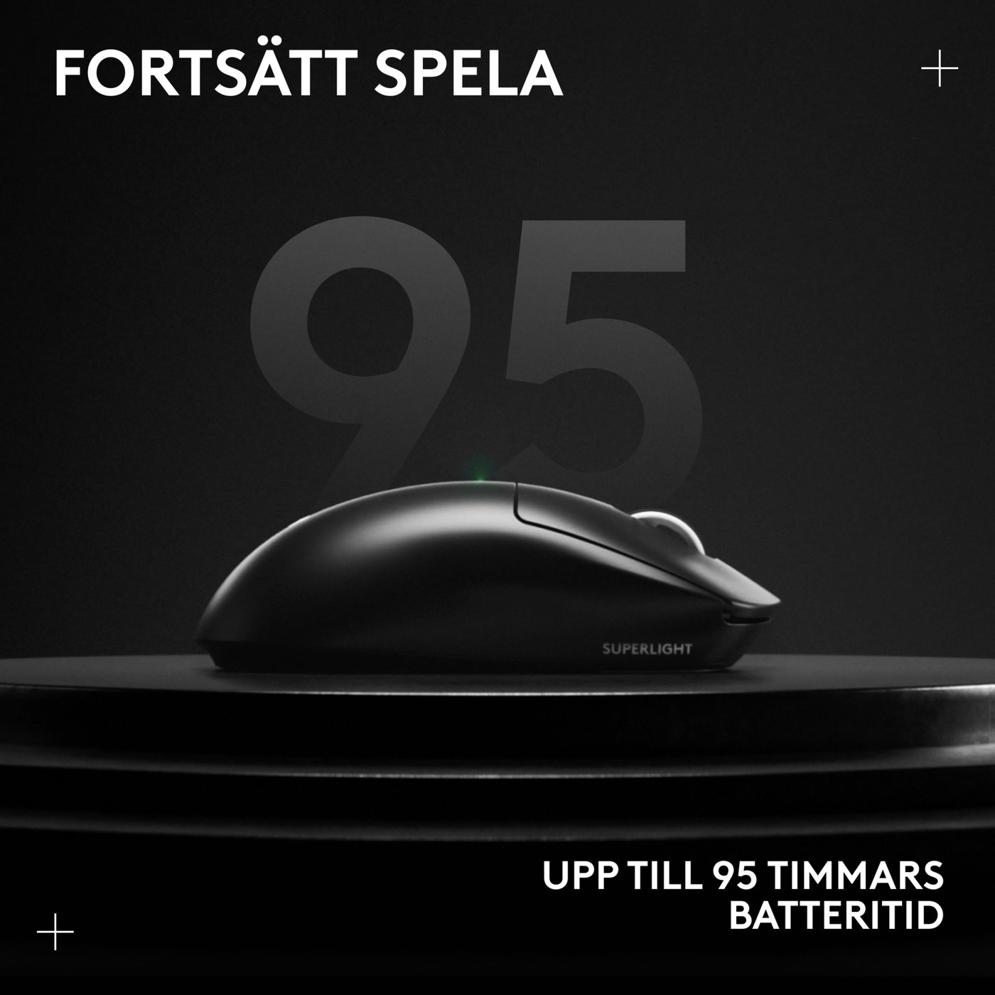 Logitech G Pro X Superlight 2 Trådlös mus