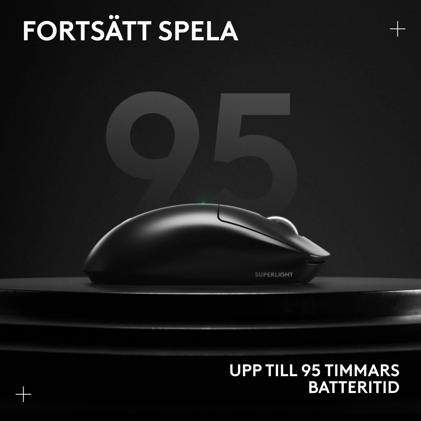 Logitech G Pro X Superlight 2 Trådlös mus