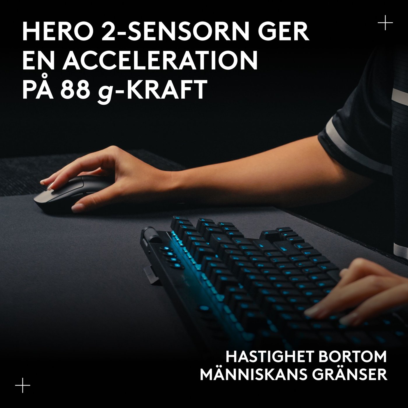 Logitech G Pro 2 Trådlös gaming-mus för proffs Vit
