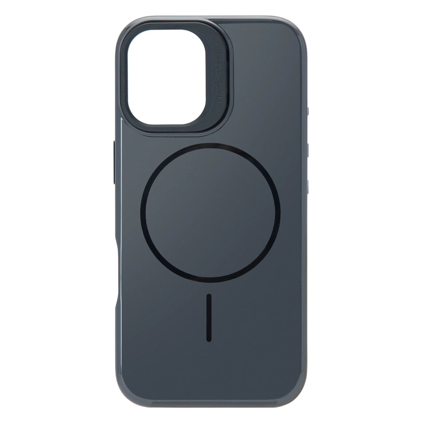 Linocell Flip Stand Case Mobildeksel for iPhone 17 Svart