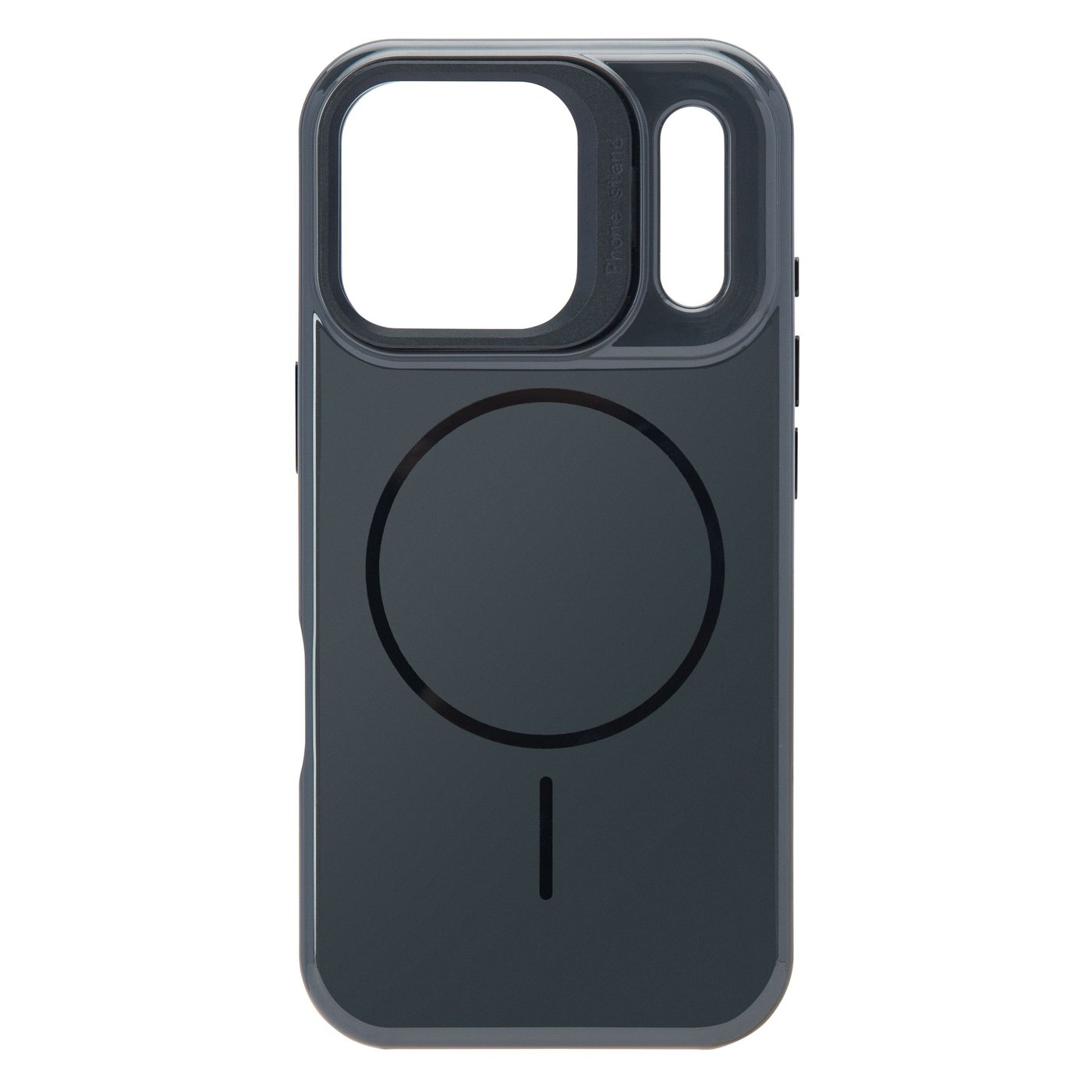 Linocell Flip Stand Case Mobildeksel for iPhone 17 Pro Svart