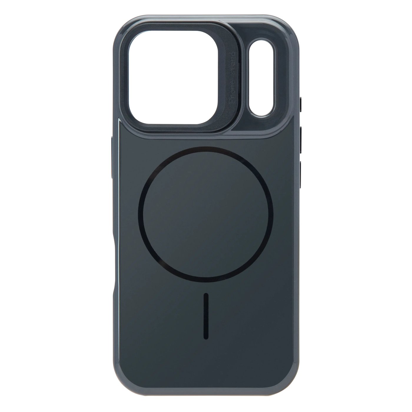 Linocell Flip Stand Case Mobildeksel for iPhone 17 Pro Svart