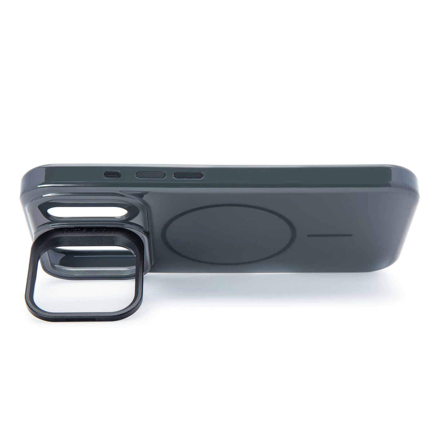 Linocell Flip Stand Case Mobilskal för iPhone 17 Pro Svart