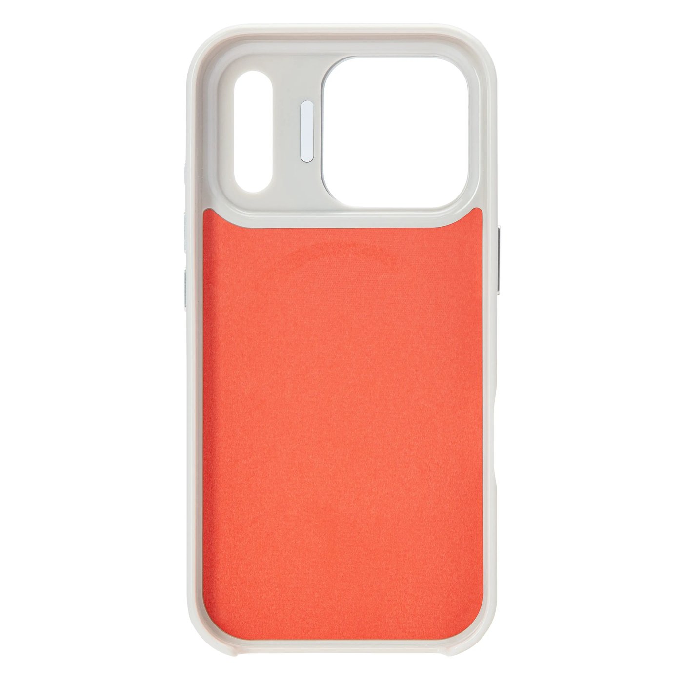 Linocell Flip Stand Case Mobildeksel for iPhone 17 Pro / 18 Pro Hvit