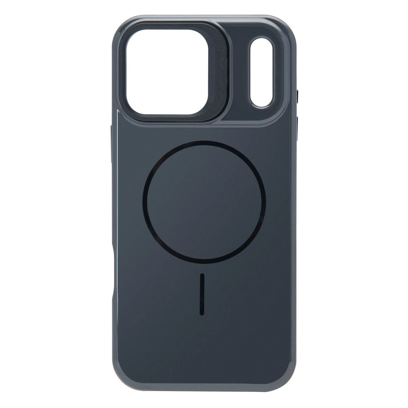 Linocell Flip Stand Case Mobildeksel for iPhone 17 Pro Max Svart