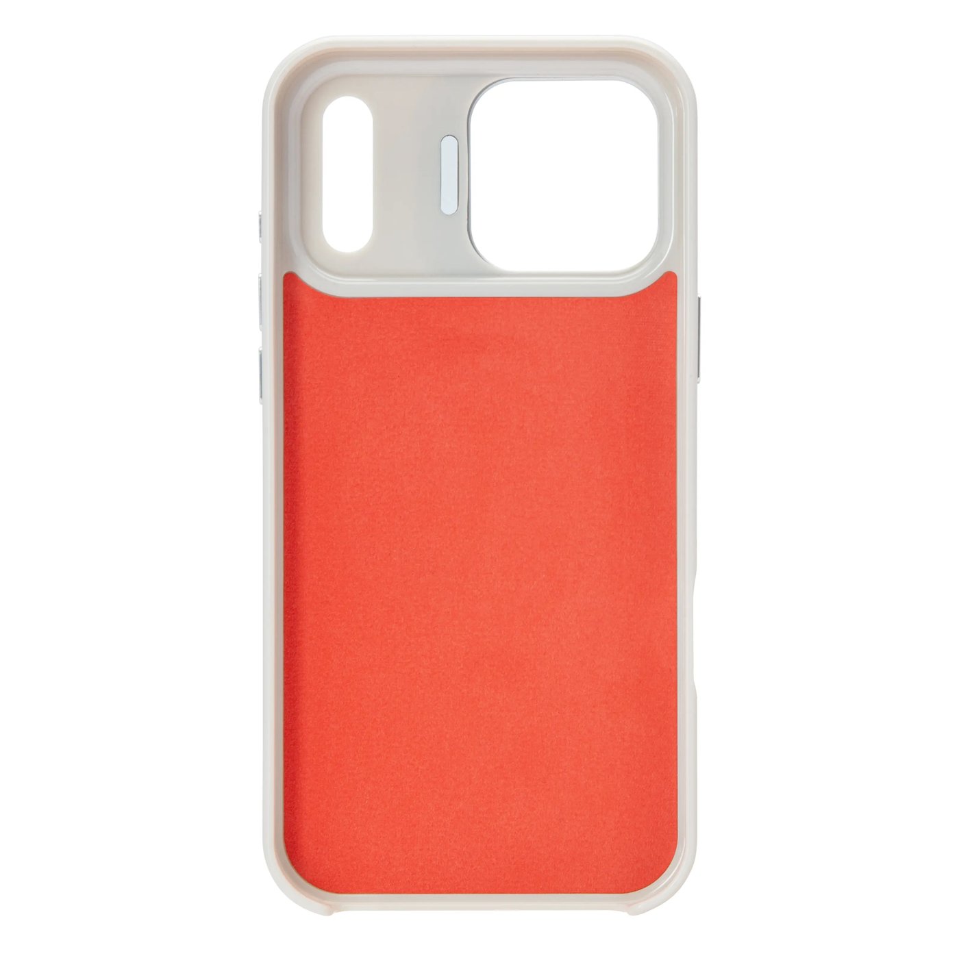 Linocell Flip Stand Case Mobildeksel for iPhone 17 Pro Max / 18 Pro Max Hvit